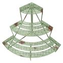 Etagere kwartrond Industrial Heritage groen